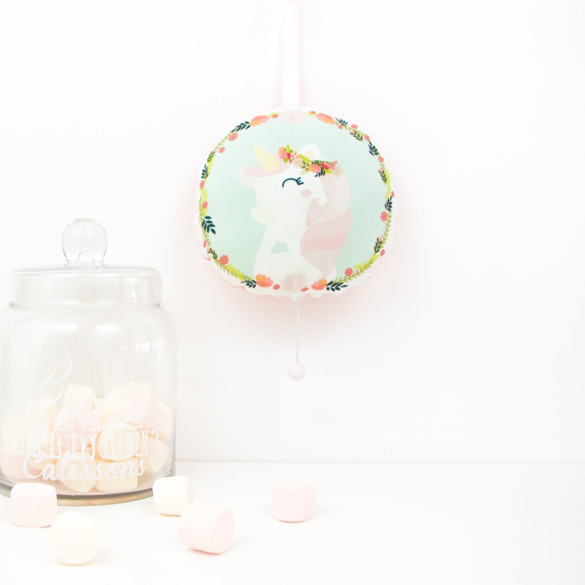 Coussin Musical - Lily la Licorne