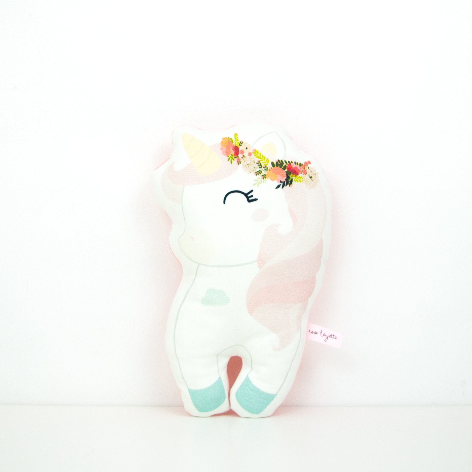 La boîte à Lily - Licorne guirlande & chaussons ou veilleuse
