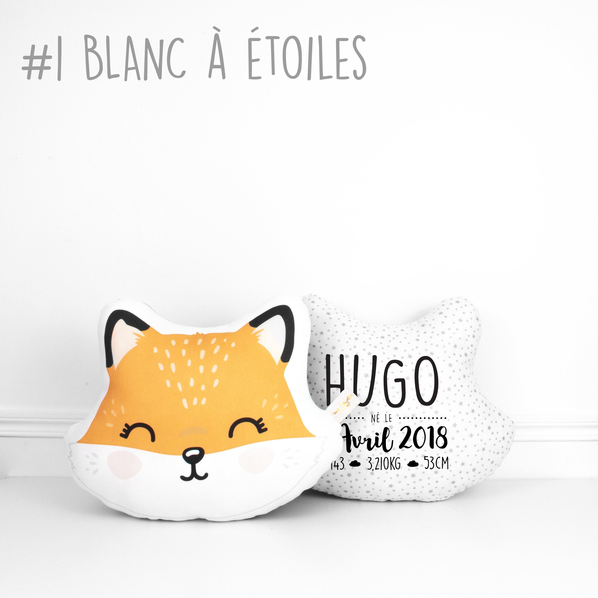 Coussin de Naissance - Renard