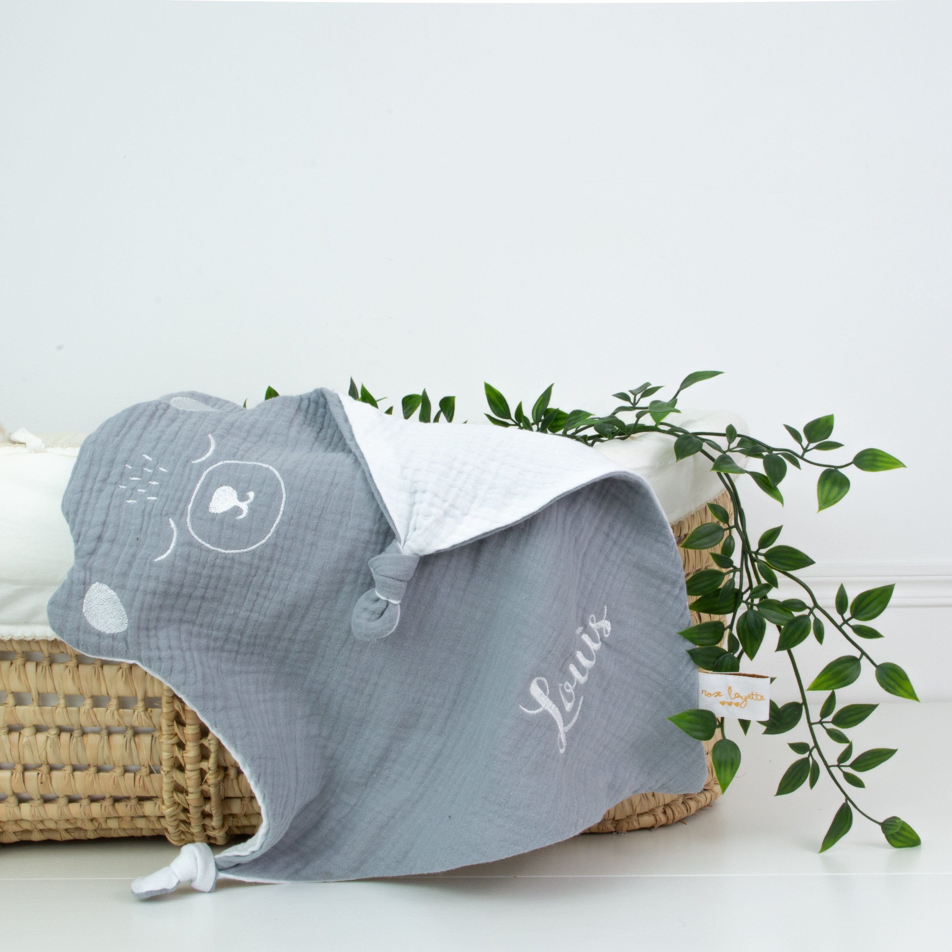 Doudou Brodé - 30x30 cm