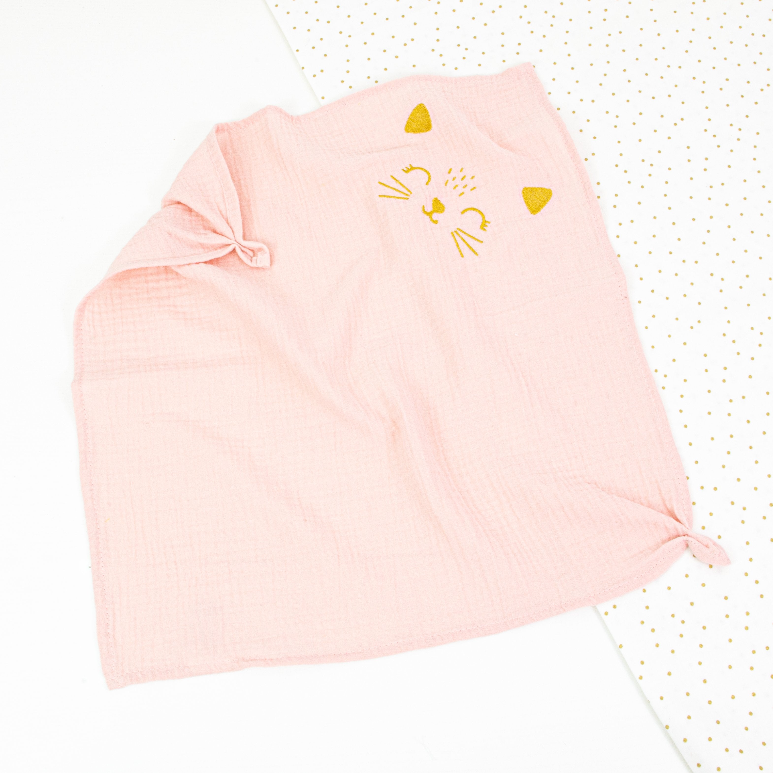 Pochette Cadeau : Doudou brodé et body
