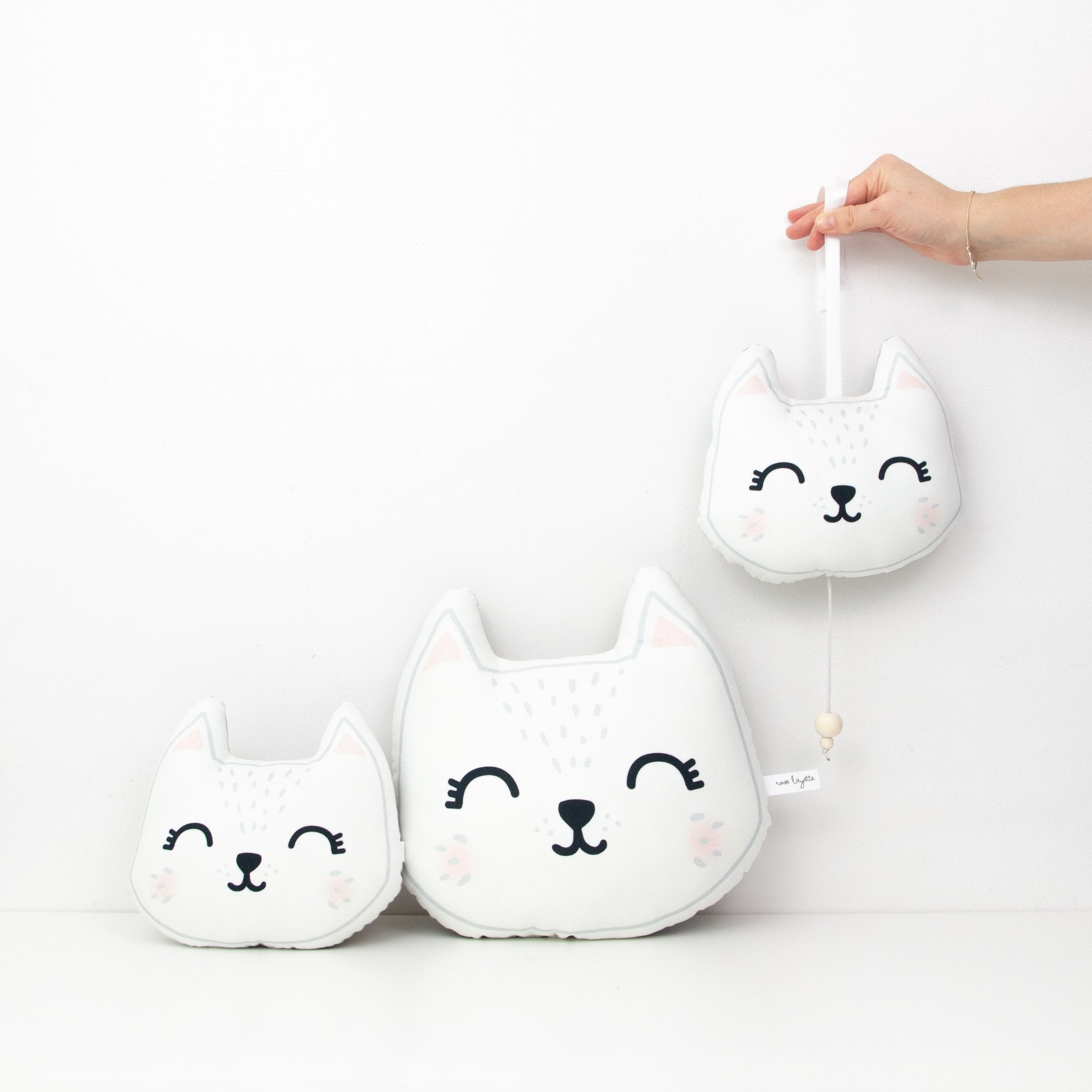Petite tête de Lulu - Chat Rose