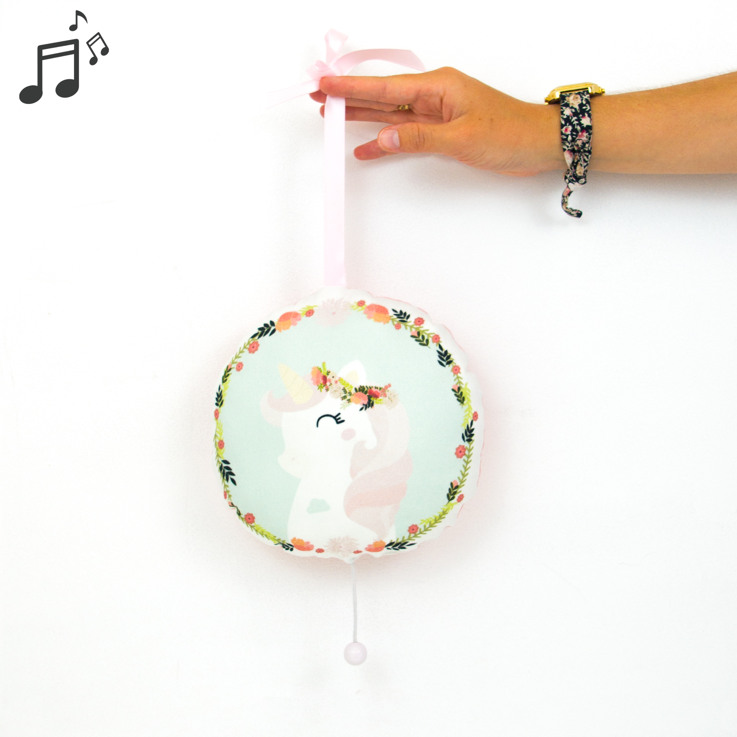 Coussin Musical - Lily la Licorne