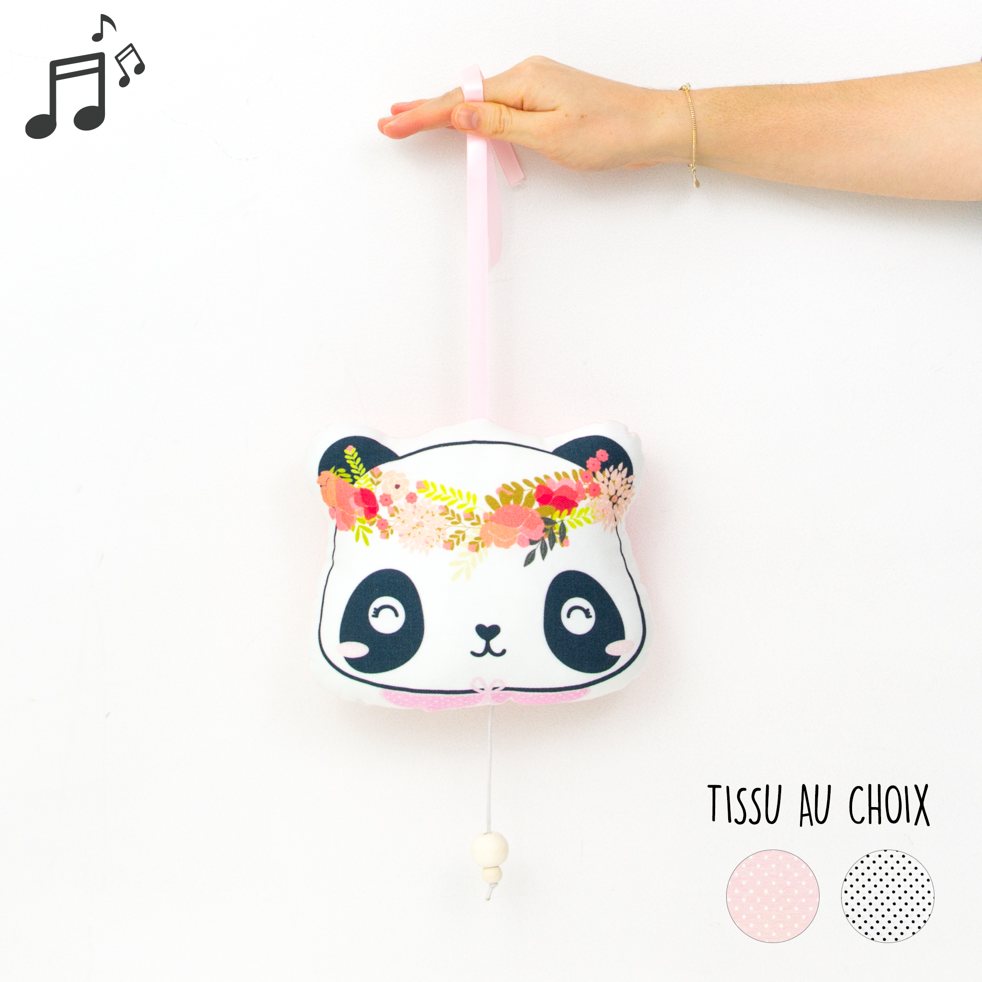 Coussin Musical - Luna Panda